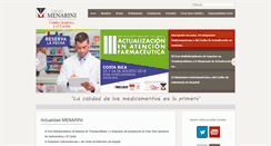 Desktop Screenshot of menarini-ca.com