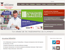 Tablet Screenshot of menarini-ca.com